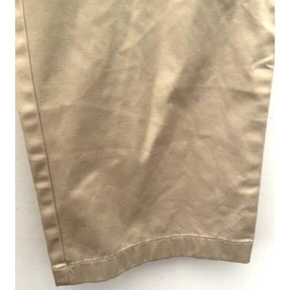 Charter Club Womens Classic Fit Khaki Pants Size 14 Cotton/Spandex - Picture 4 of 7